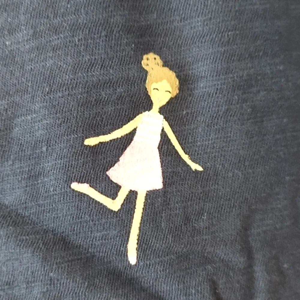 Carter’s Navy Blue Ballerinas T Shirt - size 3T